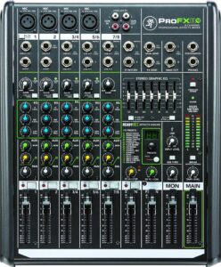 Mackie ProFXv2, 8 A-B Box, 8-channel audio mixer